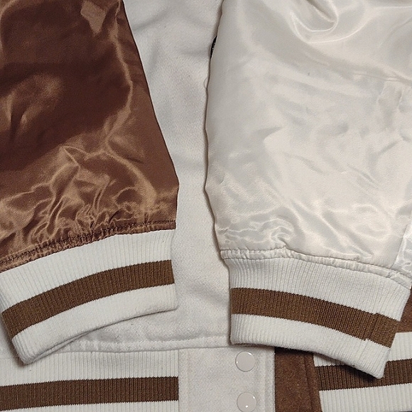 Rare Pacsun Patchwork Varsity Jacket - Picture 9 of 15